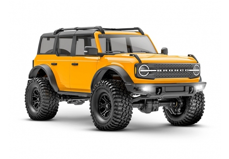 Traxxas TRX-4M Ford Bronco 1/18 4WD Brushless RC Trail Crawler Orange TRX97074-1-ORNG