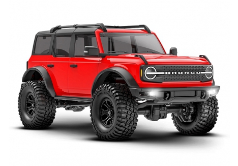 Traxxas TRX-4M Ford Bronco 1/18 4WD Brushless RC Trail Crawler Red TRX97074-1-RED