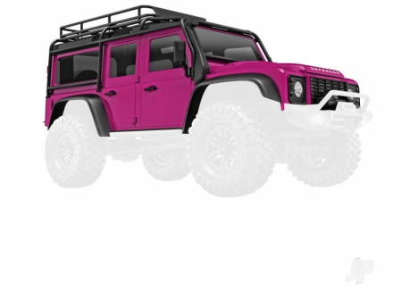 Traxxas TRX-4M Land Rover Defender 1/18 RC Body Shell Pink TRX9712-PINK