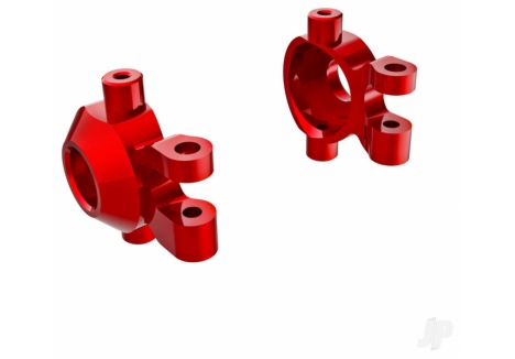 Traxxas TRX-4M Steering Blocks 6061-T6 Aluminium Red Anodised TRX9737-RED