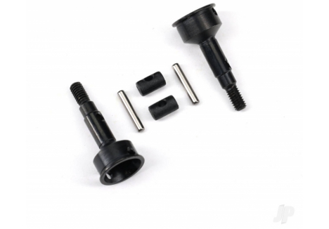 Traxxas TRX9753 Front Stub Axle Assembly with Cross Pins and Drive Pins TRX-4M