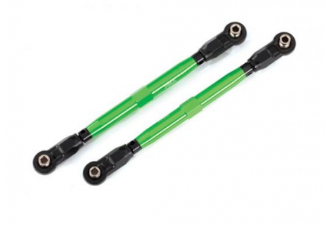 Traxxas TUBES Front Toe Links 7075-T6 Aluminium Green TRX8997G