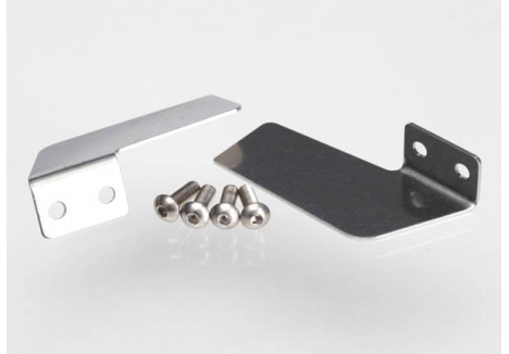 Traxxas Turn fins, left & right / 4x12mm BCS (stainless) (4 pcs) TRX5732