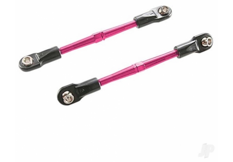Traxxas Turnbuckles Aluminium Toe Links 59mm Pink Anodised RC Suspension TRX3139P