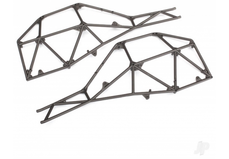 Traxxas UDR Tube Chassis Side Sections Left Right Satin Black TRX8430