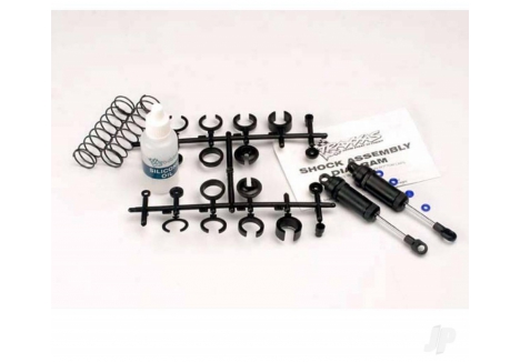 Traxxas Ultra Front Shocks Long Black 2 Piece RC Suspension TRX3760