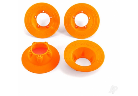 Traxxas Wheel Covers 4 Piece Set Orange #9572 Wheels TRX9569T
