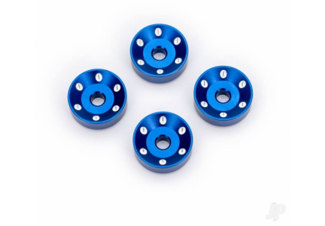 Traxxas Wheel Washers Machined Aluminium Blue Set of 4 TRX10257-BLUE
