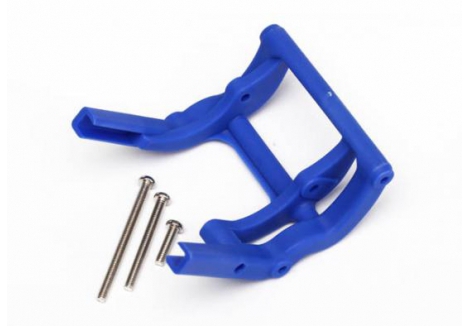 Traxxas Wheelie Bar Mount Hardware Blue TRX3677X