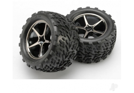 Traxxas Wheels and Tyres Assembled Talon Tyres 1/16 Scale TRX7174A