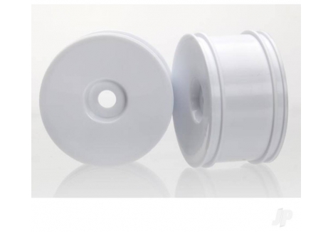 Traxxas Wheels Dished Front 2 Pieces White Dyeable TRX6474
