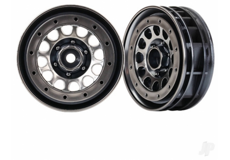 Traxxas Wheels Method 105 1.9in Black Chrome Beadlock TRX8173