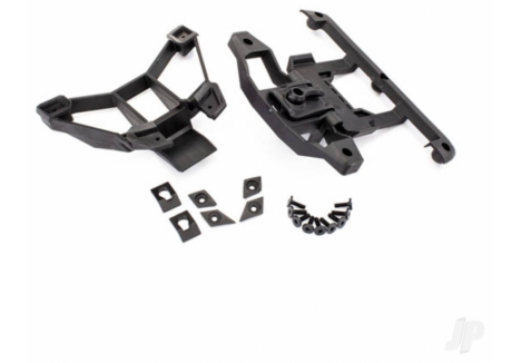Traxxas WideMaxx Body Mounts Front and Rear TRX8915