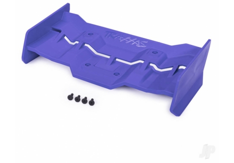 Traxxas Wing 1/7 Scale XRT Replacement Blue with Mounting Screws TRX7821X