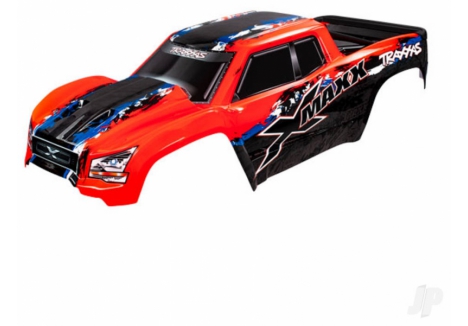 Traxxas X-Maxx 1/7 RC Monster Truck Body Red ProGraphix TRX7811R