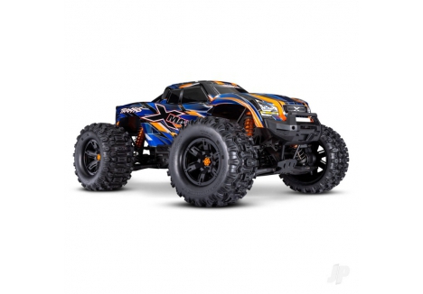 Traxxas X-Maxx Belted 1:6 8S 4WD Electric Monster Truck, Orange (+ TQi 2-ch, VXL-8s, Velineon 1200XL, TSM, Belted Tyres) TRX77096-4-ORNG