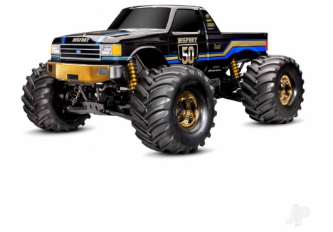 Traxxas X-Maxx Bigfoot 50th Anniversary 1:6 8S 4WD Electric Monster Truck (+ TQi 2-ch, VXL-8s, Velineon 1200XL, TSM, Belted Tyres) TRX77136-4