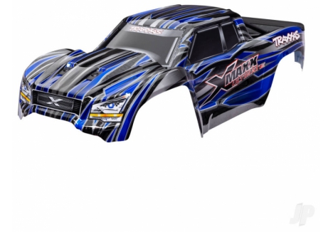 Traxxas X-Maxx Ultimate RC Monster Truck Body Shell 1/7 Blue TRX7868-BLUE