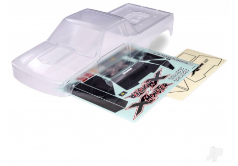 Traxxas X-Monster Chevrolet K1500 RC Body Shell 1/7 Clear TRX7697