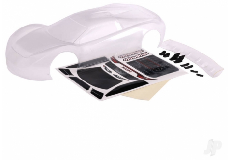 Traxxas XO-1 1/7 Body Shell Clear Requires Painting RC On-Road TRX6413