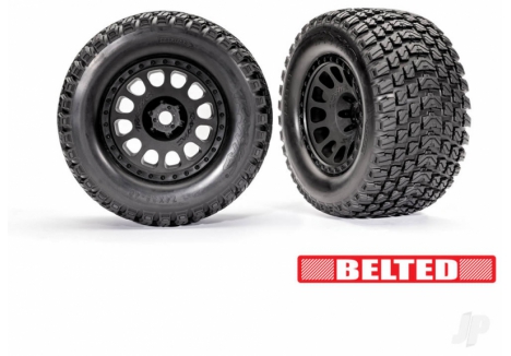 Traxxas XRT Race Wheels Gravix Tyres Assembled Glued TRX7862