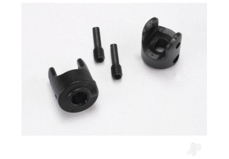 Traxxas Yokes, Differential and transmission (2 pcs) / 3x10mm screw pin (2 pcs) TRX7057
