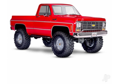 TRX-4 1979 Chevrolet K10 1:10 4WD RTE Scale & Trail Crawler, Red (+ TQ 2-ch, XL-5 HV, Titan 550, Clipless Body)