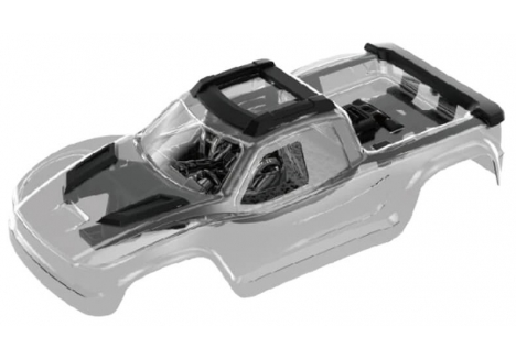 UDI RC PC Clear Body Shell for UD1611 Transparent Polycarbonate UDI-P16-040C