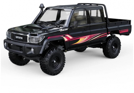 UDI RC Toyota Land Cruiser 1/18 4WD Brushless RC Crawler Black UCX1801PROB
