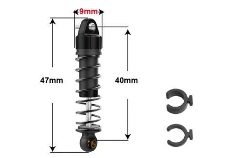 UDI RC UCX24 Snow Leopard 1/24 Shock Absorber Set 4 Pieces UCX24-P062
