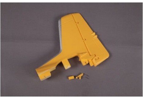 Vertical Stabiliser (for 1400mm T28 V4) (Yellow)