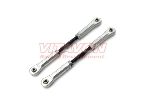 Vitavon Aluminium 7075 Rear Upper Link Arrma BIG ROCK 6S BLX Silver VITAR340071