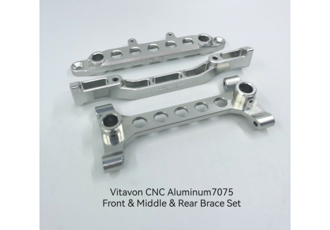 Vitavon Axial SCX6 1/6 Front Centre Rear Brace Set VITSCX6FMRBRACE