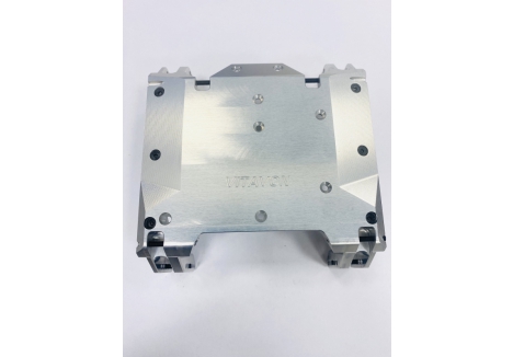 Vitavon CNC Alu 7075 Skid Plate Axial RBX10 Ryft 1/10 Silver VITAXI231025