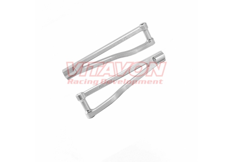 Vitavon CNC Alu7075 Front Upper Arm for Arrma Kraton 6S BLX Silver VITARA330655