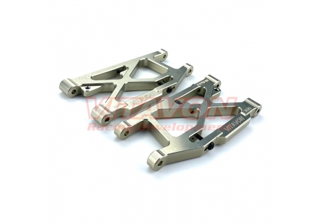 Vitavon CNC Aluminium 7075 Rear Lower Arms Arrma 6S Typhon Titanium VITARA330192T
