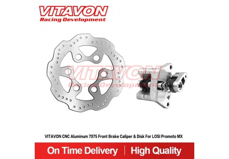 Vitavon CNC Aluminium Front Brake Caliper Disk LOSI Promoto MX VITLOS262010