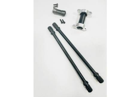 Vitavon CNC HD 45# Steel Middle Drive Shaft Set Traxxas X-MAXX 1/5 VITTRX7755