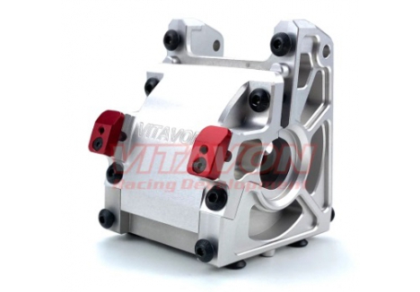 Vitavon DBXL E2.0 Rear Bulkhead CNC Alu7075 Losi Silver VITLOS2511022