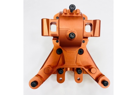 Vitavon Front Bulkhead 1/10 Orange for Traxxas MAXX Upgrade VITTRX8920O