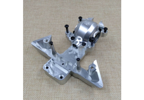 Vitavon Front Bulkhead Silver Traxxas UDR Upgrade VITTRX8530