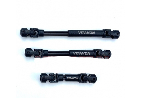Vitavon Front Middle Rear Drive Shaft for Traxxas TRX-6 Upgrade VITTRX6DRIVESHAFTS