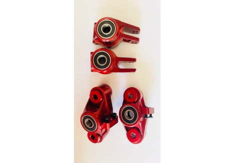 Vitavon Front Rear Hubs Upgrade Kit Red VITAR330505/AR330404RD