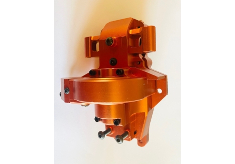 Vitavon Rear Bulkhead Traxxas MAXX Upgrade Orange VITTRX8928ORG
