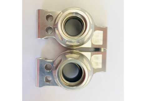 Vitavon Rear Hub for Traxxas Maxx 1/10 RC Upgrade Silver VITTRX8952SL