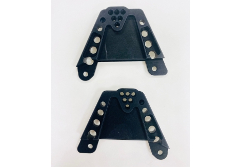 Vitavon Rear Shock Tower Mount Axial SCX10.3 Black VITAXI231017RR VITAXI231017/RR