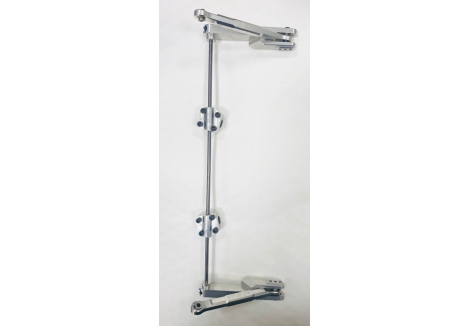 Vitavon Rear Sway Bar Silver Metal for Traxxas UDR VITTRX8597/TRX8598SL