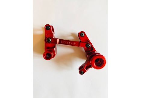 Vitavon Servo Steering Bell Crank for Traxxas X-Maxx Red VITTRX7746RD