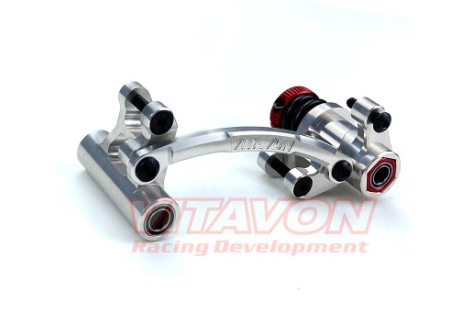 Vitavon Steering Bell Crank CNC Aluminium 7075 for Losi LaserNut 1/10 VITLOS03028
