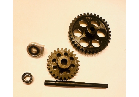 Vitavon X-MAXX 1/5 CNC 45# HD Pinion Spur Gear Combo MAXX25 MAXX35 VITXMAXX25/35